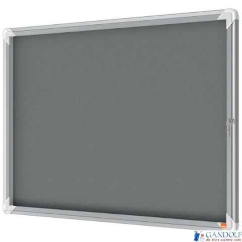 Gablota filcowa wewnętrzna Nobo Premium Plus 8xA4, szara 1915329