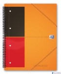 Kołonotatnik A4 80 kartek, linia / tagi, INTERNATIONAL MEETINGBOOK, OXFORD, 100104296