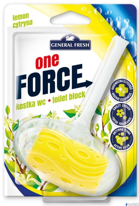 Kostka do WC zawieszka 40g cytryna GENERAL FRESH Kostka do WC zawieszka 40g cytryna GENERAL FRESH