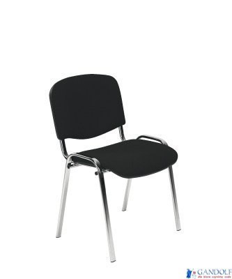 Krzesło konferencyjne ISO chrome C-11/EF019 czarny Nowy Styl Krzesło konferencyjne ISO chrome C-11/EF019 czarny Nowy Styl