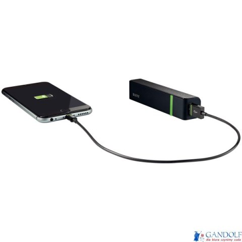 Przenośna_ ładowarka LEITZ Complete 2600 mAh ze złączem USB 63110095 Przenośna_ ładowarka LEITZ Complete 2600 mAh ze złączem USB 63110095