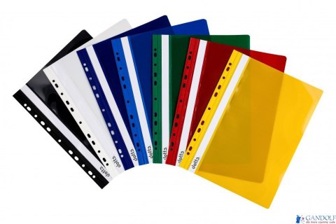 Skoroszyt DOTTS A4 twardy wpinany zielony (10szt) SH-DOT-01-02 Skoroszyt DOTTS A4 twardy wpinany zielony (10szt) SH-DOT-01-02