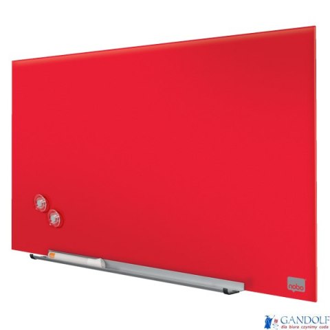 Szklana tablica Nobo Impression Pro 680x380mm, czerwona (X) Szklana tablica Nobo Impression Pro 680x380mm, czerwona (X)