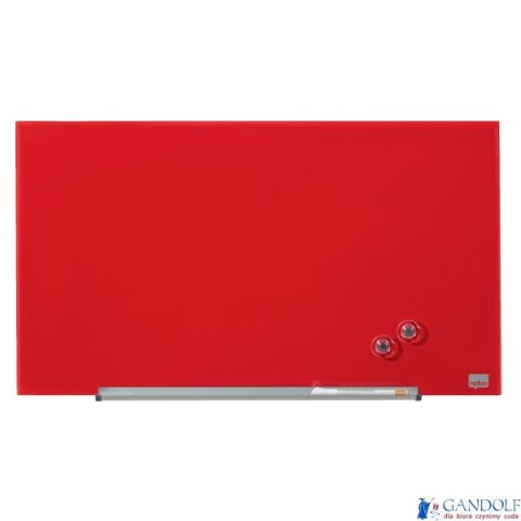 Szklana tablica Nobo Impression Pro 680x380mm, czerwona (X) Szklana tablica Nobo Impression Pro 680x380mm, czerwona (X)