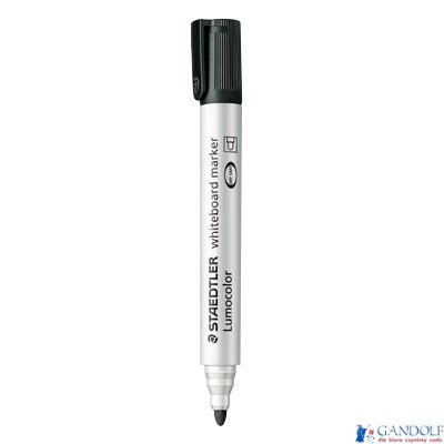 Marker Lumocolor do białych tablic whiteboard, okrągły, czarny, Staedtler S 351-9 Marker Lumocolor do białych tablic whiteboard, okrągły, czarny, Staedtler S 351-9