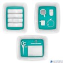 Pojemnik MyBox duży z pokrywką, biało-turkusowy 52161051 LEITZ
