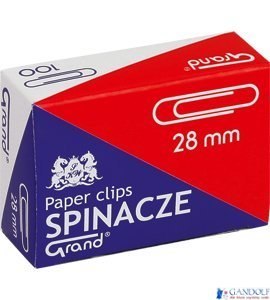 Spinacz R-28 mm GRAND 10op x 100sztuk 110-1381 Spinacz R-28 mm GRAND 10op x 100sztuk 110-1381