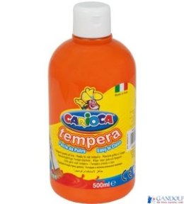 Farba tempera 500 ml, pomarańczowa CARIOCA 170-2361