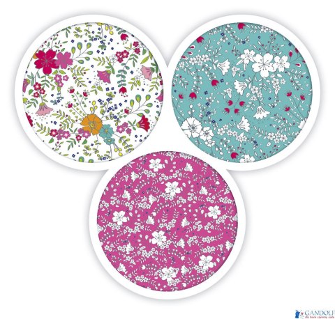 Kołonotatnik B5 60 kartek kratka/tagi Floral Oxford 400094955 Kołonotatnik B5 60 kartek kratka/tagi Floral Oxford 400094955
