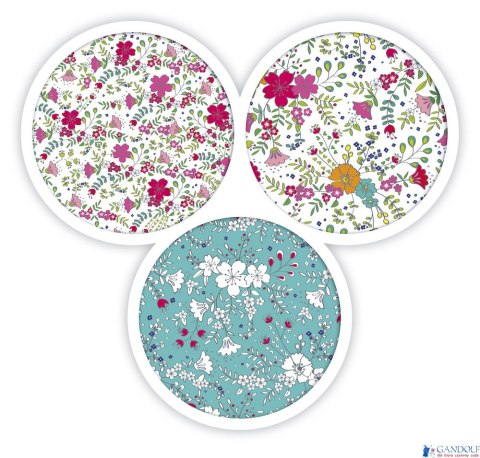 Kołonotatnik B5 60 kartek kratka/tagi Floral Oxford 400094955 Kołonotatnik B5 60 kartek kratka/tagi Floral Oxford 400094955