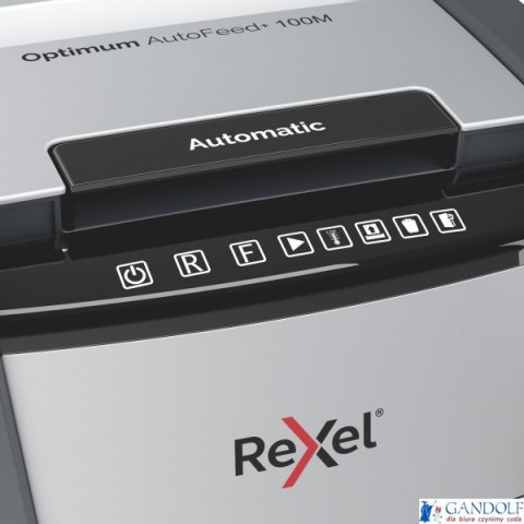 Niszczarka Rexel Optimum AutoFeed+ 100M 2020100MEU Niszczarka Rexel Optimum AutoFeed+ 100M 2020100MEU
