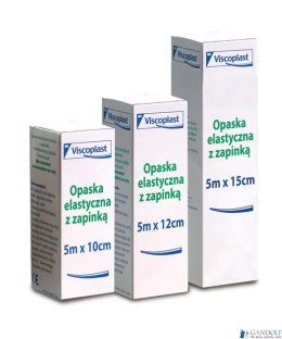 Opaska elastyczna z zapinką VISCOPLAST, 10cmx5m