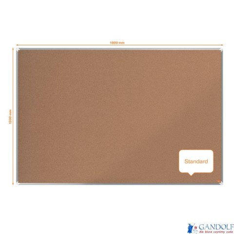Tablica ogłoszeniowa korkowa Nobo Premium Plus 1800x1200mm 1915184