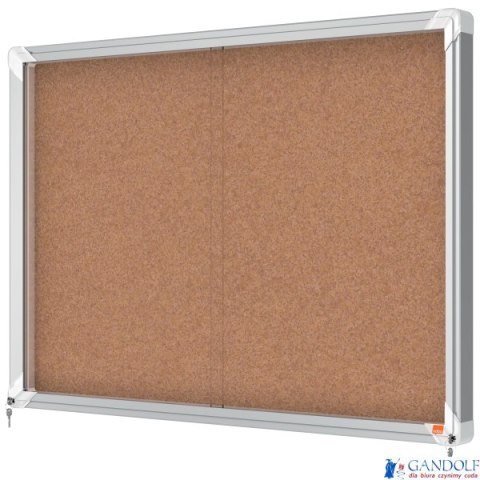 Gablota korkowa Nobo Premium Plus 8xA4 (drzwiczki przesuwne) 1915331