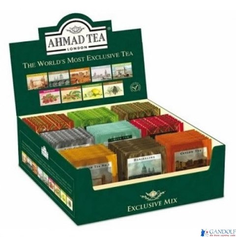 Herbata AHMAD TEA EXCLUSIVE mix 9x10 (90) kopert Herbata AHMAD TEA EXCLUSIVE mix 9x10 (90) kopert