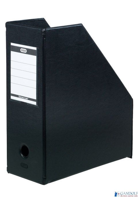Pojemnik składany 11cm PVC czarny ELBA 100400637 Pojemnik składany 11cm PVC czarny ELBA 100400637
