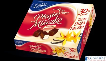 Ptasie Mleczko Waniliowe 340g WEDEL Ptasie Mleczko Waniliowe 340g WEDEL