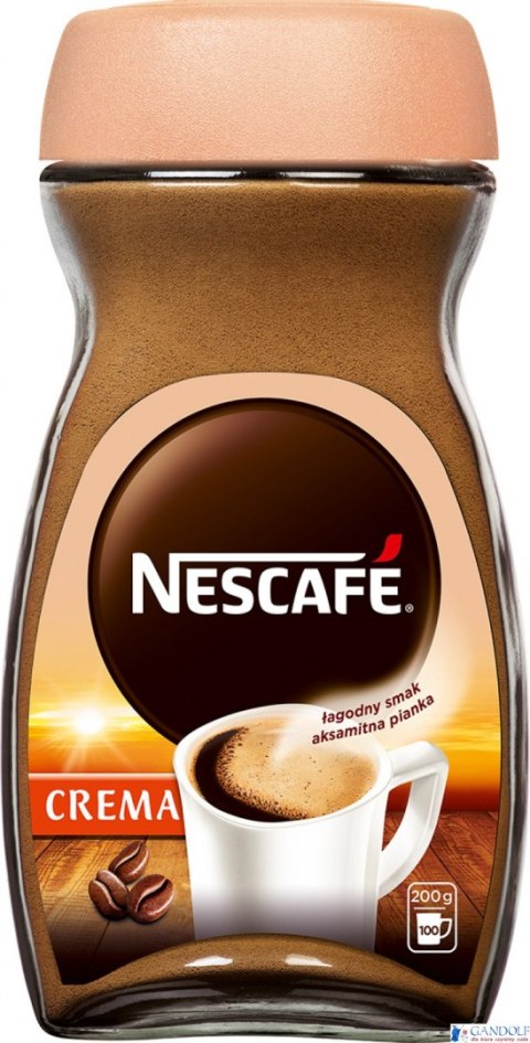 Kawa NESCAFE CREME SENSAZIONE 200g rozp. Kawa NESCAFE CREME SENSAZIONE 200g rozp.