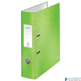 Segregator z mechanizmem WOW Leitz 180, A4/80mm, zielony 10050054