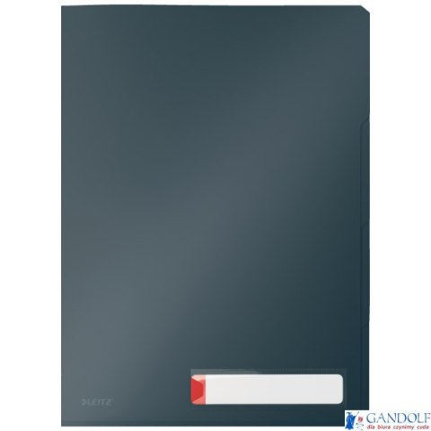 Folder A4 z 3 przegródkami Leitz Cosy, szara 47160089 Folder A4 z 3 przegródkami Leitz Cosy, szara 47160089