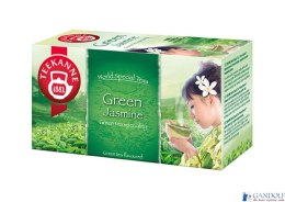 Herbata TEEKANNE GREEN TEA JAŚMIN 20t zielona