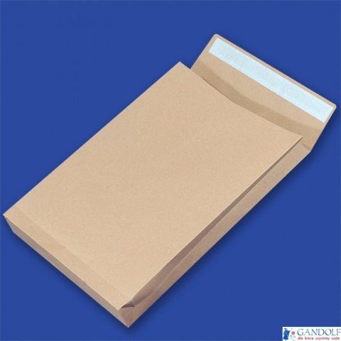 Koperty E4 HK brązowe 150g RBD (250szt.) NC z rozszerzanymi bokami 41833077