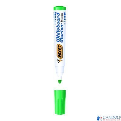 Marker suchościeralny BIC Velleda ECOlutions 1701 zielony, 904940 Marker suchościeralny BIC Velleda ECOlutions 1701 zielony, 904940