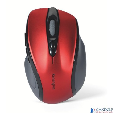 Mysz bezprzewodowa KENSINGTON Pro Fit czerwona K72422WW Mysz bezprzewodowa KENSINGTON Pro Fit czerwona K72422WW