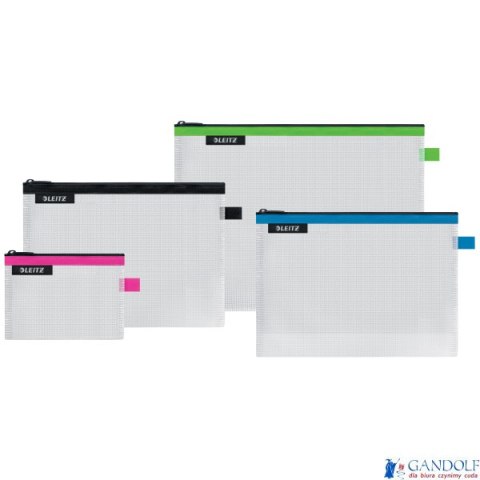 Podróżna koszulka Leitz WOW, rozmiar M, niebieska 40250036