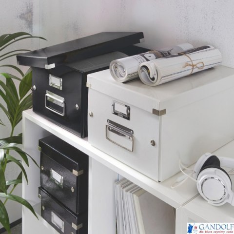 Pudło uniwersalne średnie LEITZ czarne 60440095 Pudło uniwersalne średnie LEITZ czarne 60440095