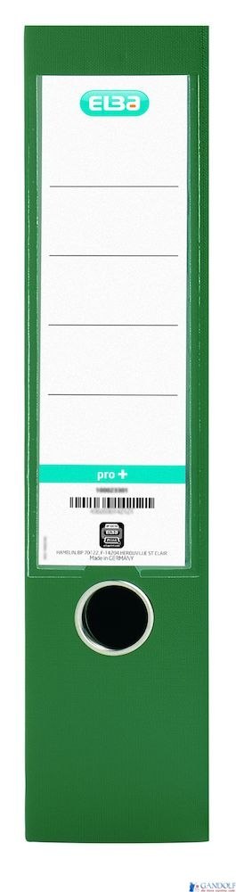 Segregator A4 80mm ELBA PRO+ zielony 100202174