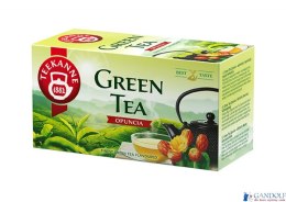 Herbata TEEKANNE GREEN TEA OPUNCJA 20t zielona