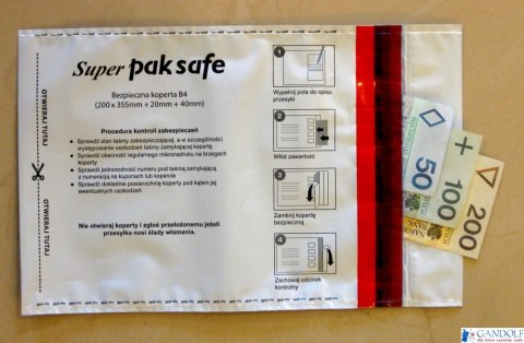 Koperty NC bezpieczne (Bankowe) B4 HK 100szt. 55438097 Koperty NC bezpieczne (Bankowe) B4 HK 100szt. 55438097