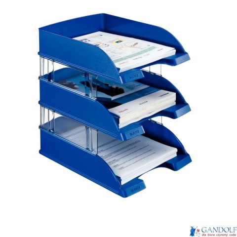 Półka na dokumenty LEITZ JUMBO PLUS niebieska 52330035 Półka na dokumenty LEITZ JUMBO PLUS niebieska 52330035