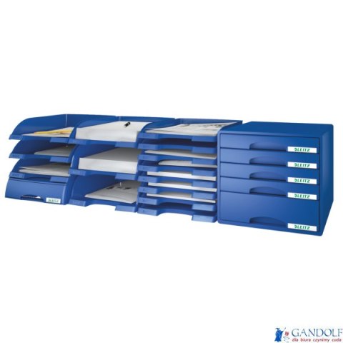 Półka na dokumenty LEITZ JUMBO PLUS niebieska 52330035 Półka na dokumenty LEITZ JUMBO PLUS niebieska 52330035