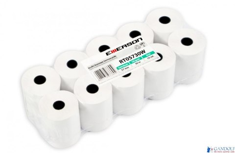 Rolki termiczne 38x30m 10szt EMERSON rt03830wkbpaf BPA FREE Rolki termiczne 38x30m 10szt EMERSON rt03830wkbpaf BPA FREE