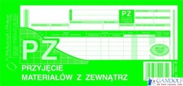 352-8 PZ przyjęcie materiałów z zewnątrz 1/3A4 80 kartek MICHALCZYK