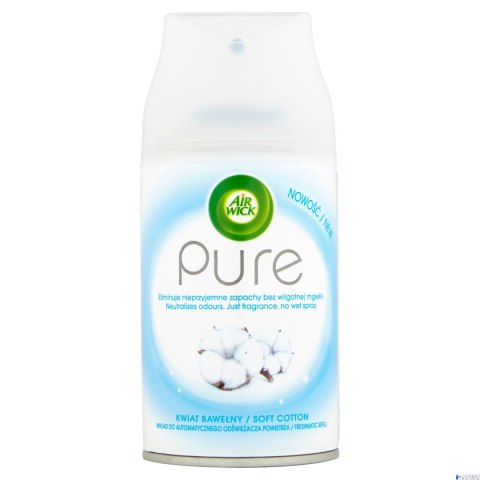 AIR WICK wkład do odświeżacza 250ml PURE Kwiat Bawełny *70279 AIR WICK wkład do odświeżacza 250ml PURE Kwiat Bawełny *70279