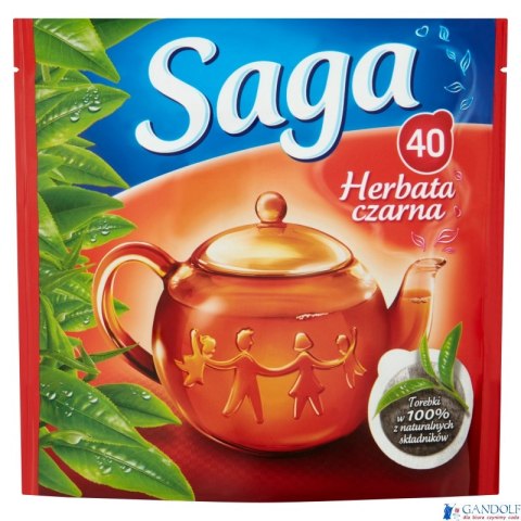 Herbata SAGA ekspresowa 40 torebek Herbata SAGA ekspresowa 40 torebek