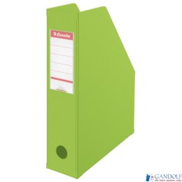 Pojemnik składany A4 70mm zielony ESSELTE PVC 56006