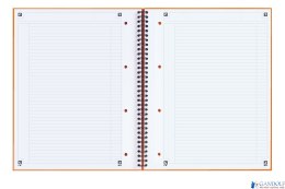 Kołonotatnik A4 80 kartek, linia / tagi, INTERNATIONAL, OXFORD, 100104036 (X)