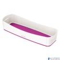 MyBox Organizer podłużny, biało-fioletowy 52581062