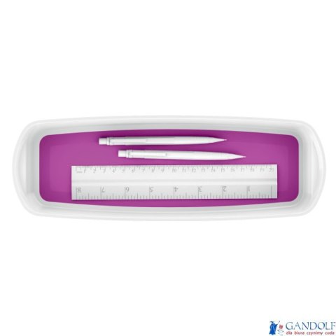 MyBox Organizer podłużny, biało-fioletowy 52581062