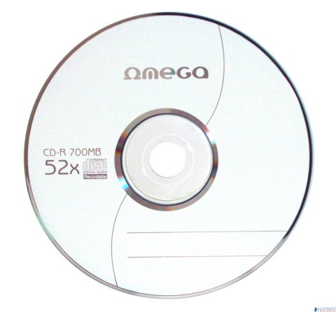 Płyta OMEGA DVD-R 4,7GB 16X CAKE (25) OMD1625- -a