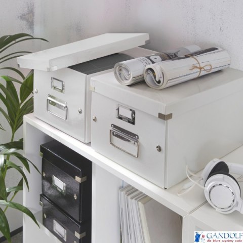 Pudło uniwersalne średnie LEITZ białe 60440001 Pudło uniwersalne średnie LEITZ białe 60440001