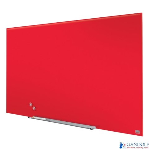 Szklana tablica Nobo Impression Pro 1260x710mm, czerwona Szklana tablica Nobo Impression Pro 1260x710mm, czerwona