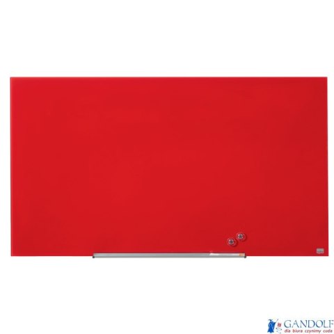 Szklana tablica Nobo Impression Pro 1260x710mm, czerwona Szklana tablica Nobo Impression Pro 1260x710mm, czerwona
