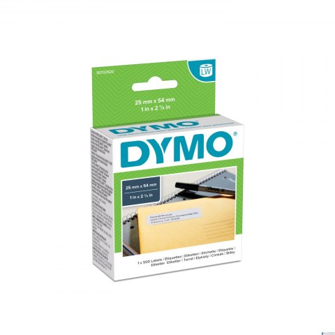 Etykieta DYMO na adres zwrotny - 25 x 54 mm, biały S0722520 Etykieta DYMO na adres zwrotny - 25 x 54 mm, biały S0722520