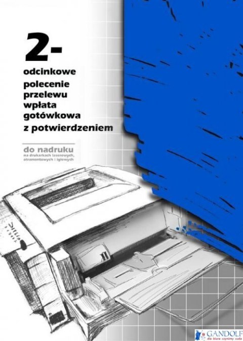 F-111-2 2-odcinkowe polecenie przelewu MICHALCZYK&PROKOP A4 100 kartek