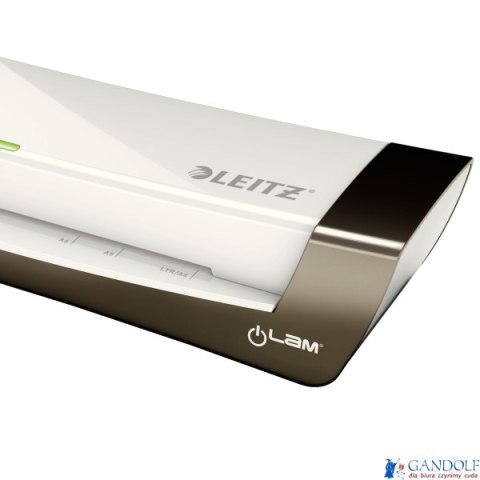 Laminator iLam OFFICE A4 230V srebrny 72510084 LEITZ Laminator iLam OFFICE A4 230V srebrny 72510084 LEITZ